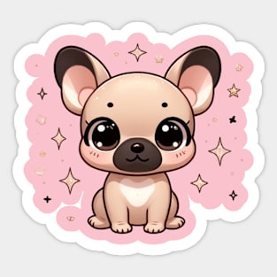 Bulldog French Kawaii Sticker